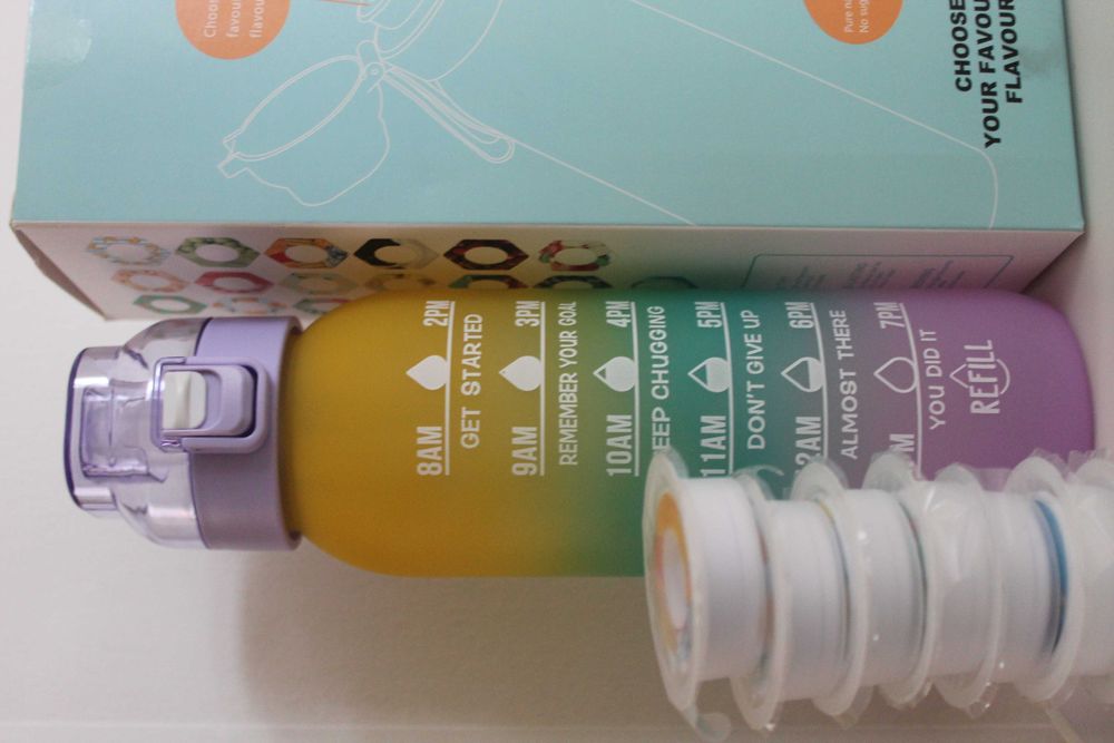 Пляшка Аір ап 1000 мл з різними смаками. Бутилка для води Air up.