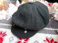 Męski modny beret 56cm