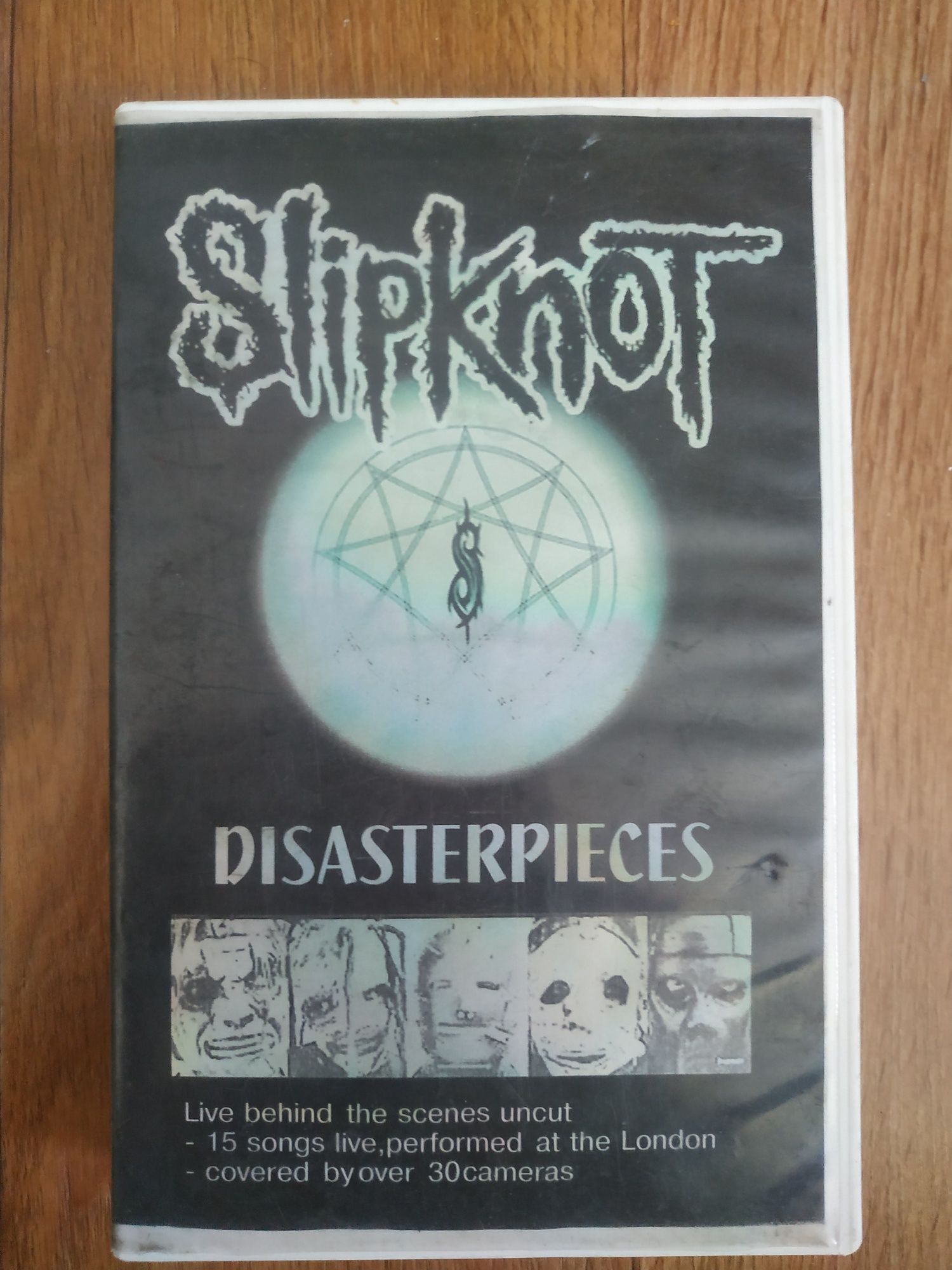 Slipknot «Disasterpieces» VHS DVD Бутлег Айова Кори Тейлор