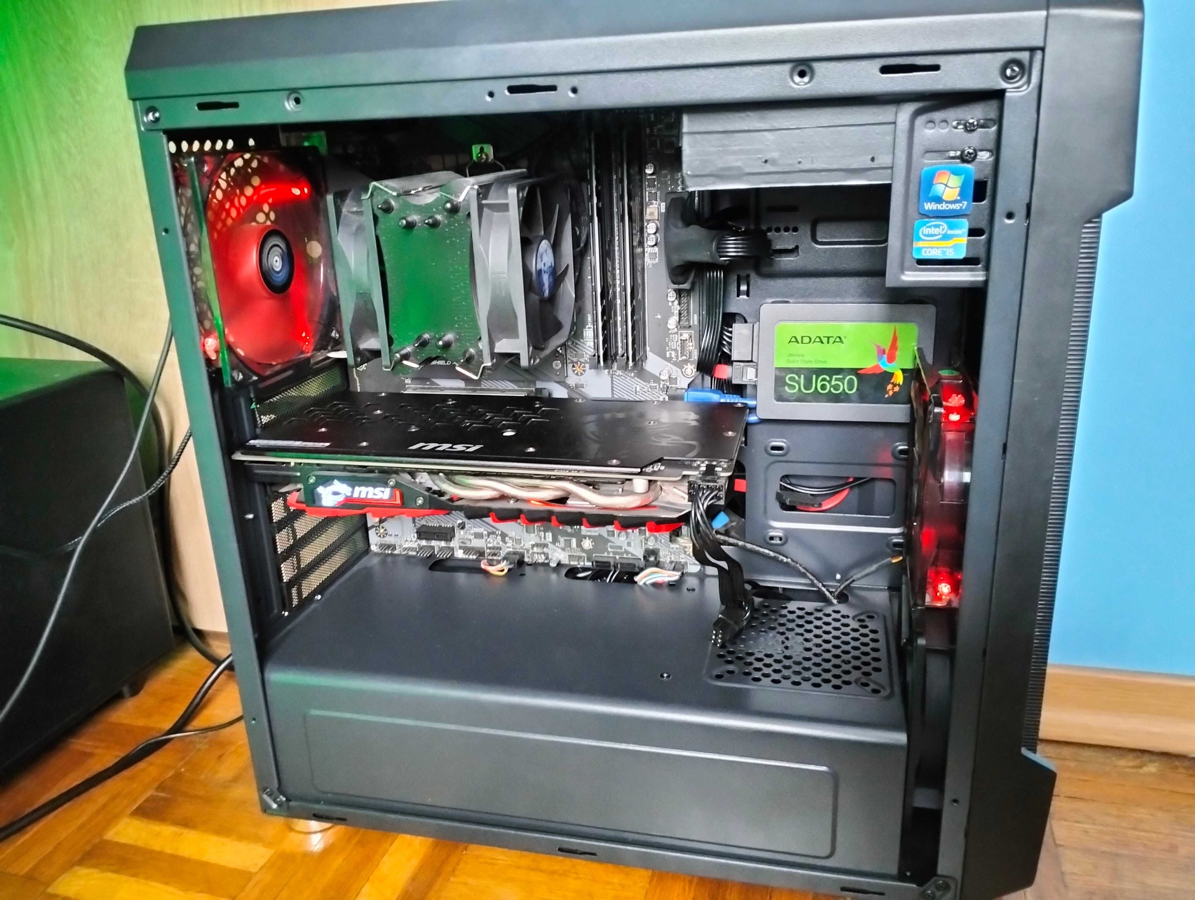 Komputer Intel i5 10600t z490 DDR4 16GB 3200mhz 1060 6gb Klucz win 10