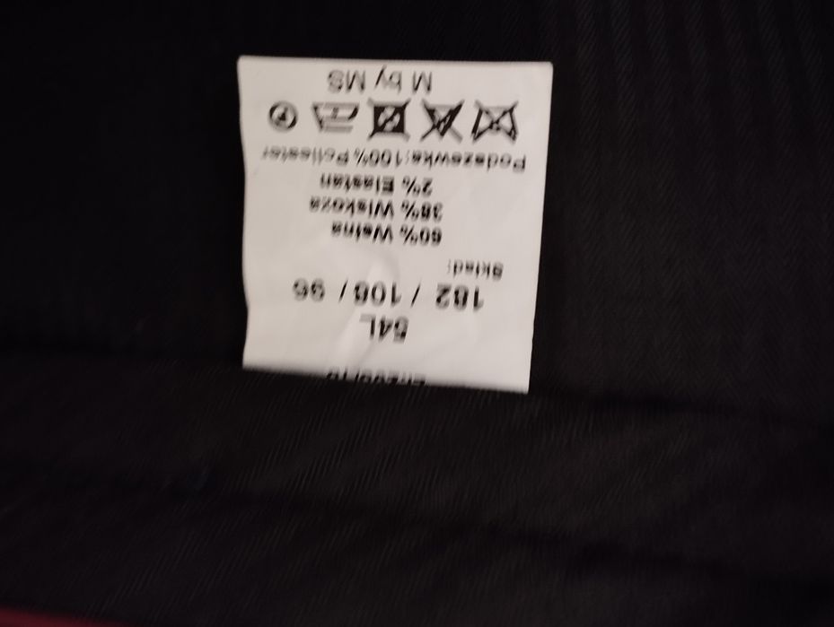 Garnitur męski 182/108/96