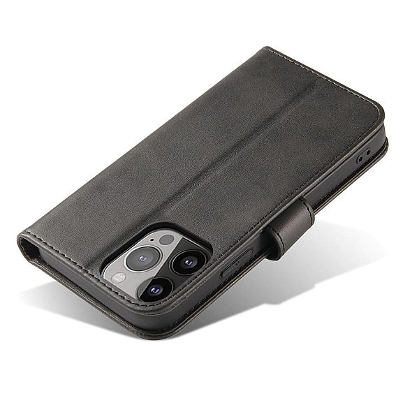 Etui Pokrowiec z Klapką Braders Case do iPhone 13 Pro Max czarny