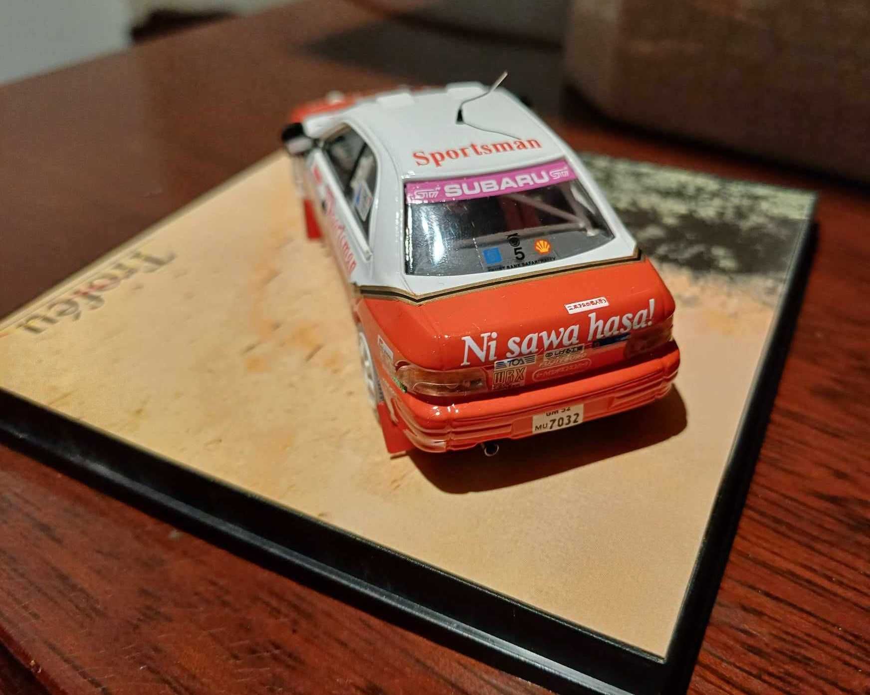 Subaru Impreza WRX– Miniatura - Troféu