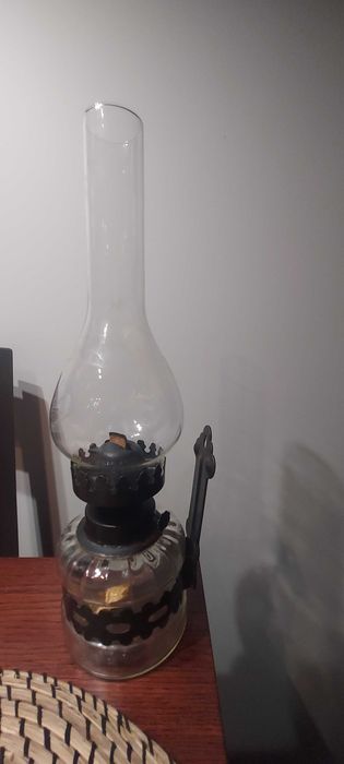 Lampa naftowa + 2 op. knotów