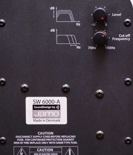 Subwoofer aktywny Jamo sub subufer głośnik basowy