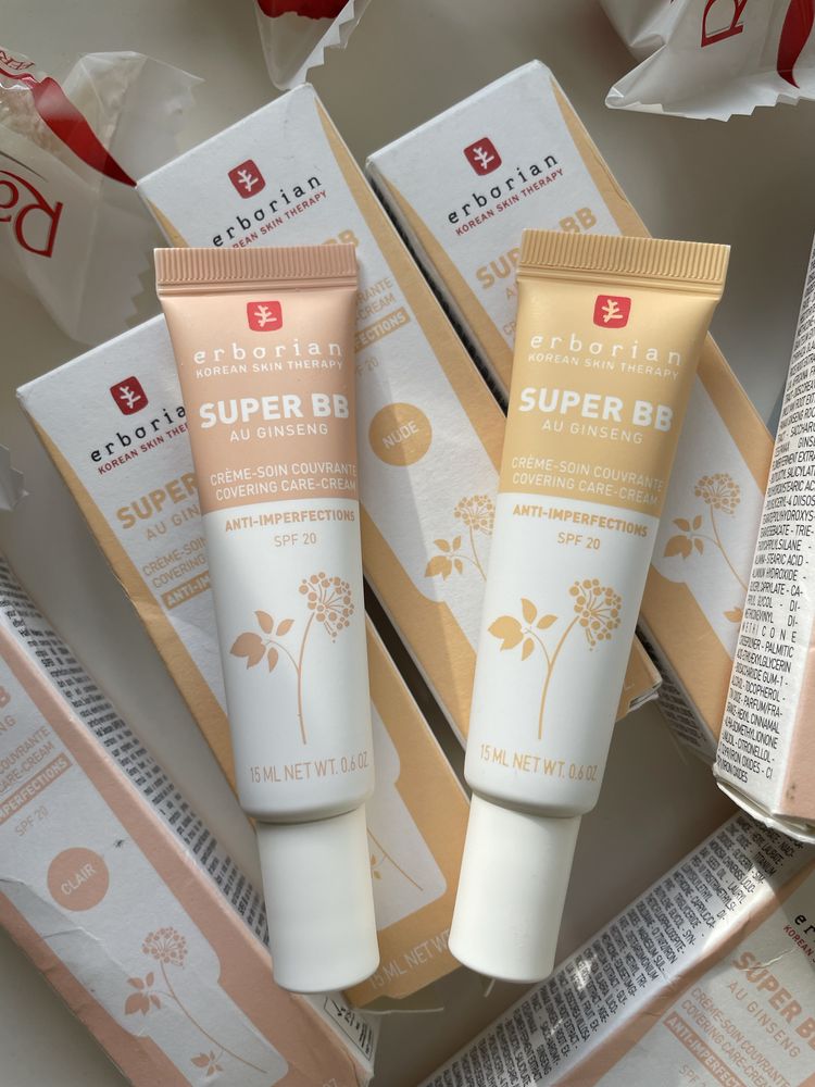 Erborian BB, CC Cream, super bb