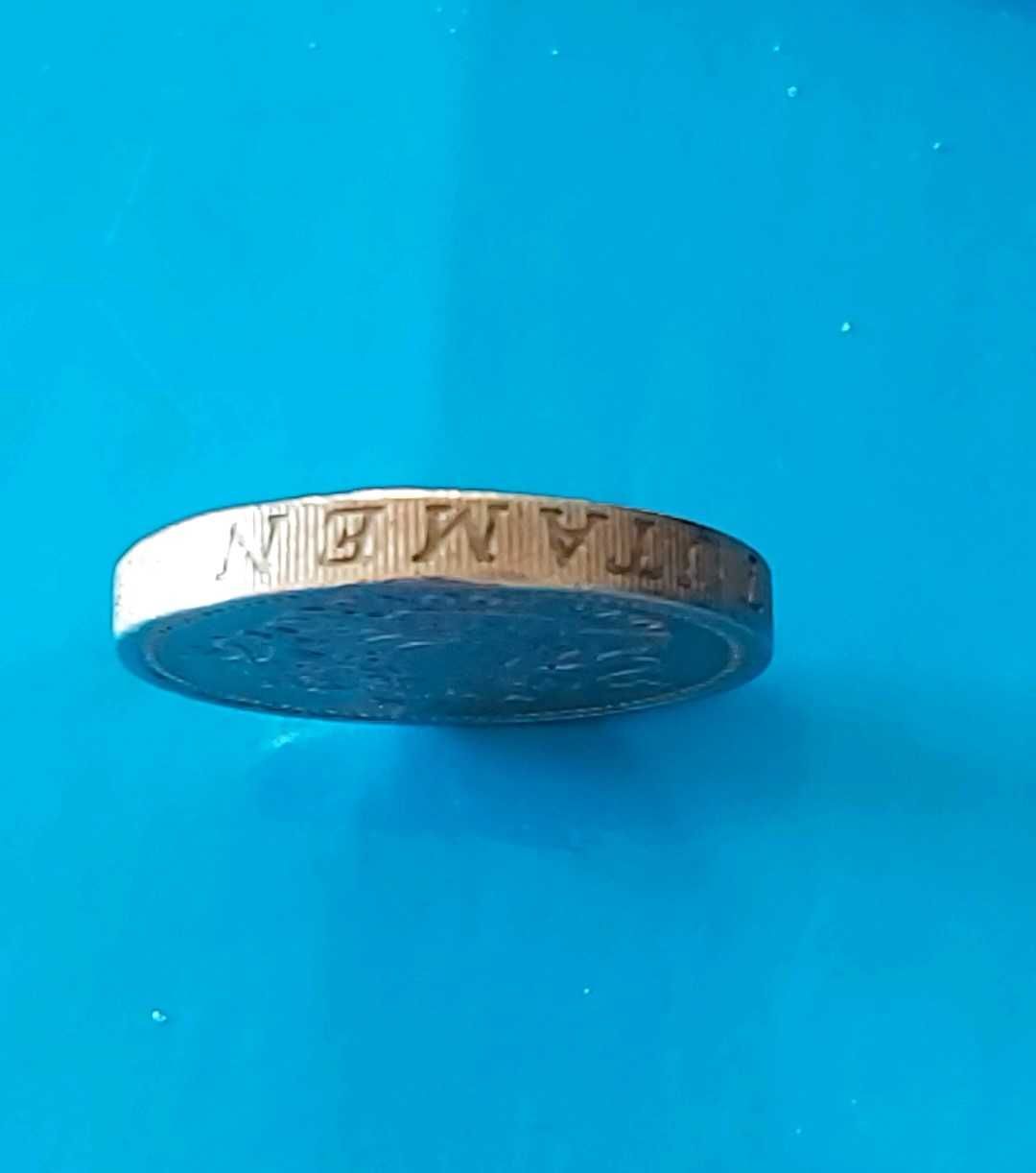 One Pound de 1983 ou Libra, Erro Gravação