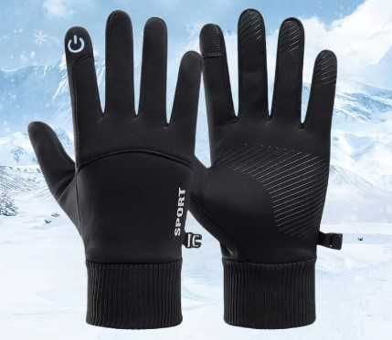 Luvas impermeáveis para ciclismo / BTT com touch para ecrã - S/M