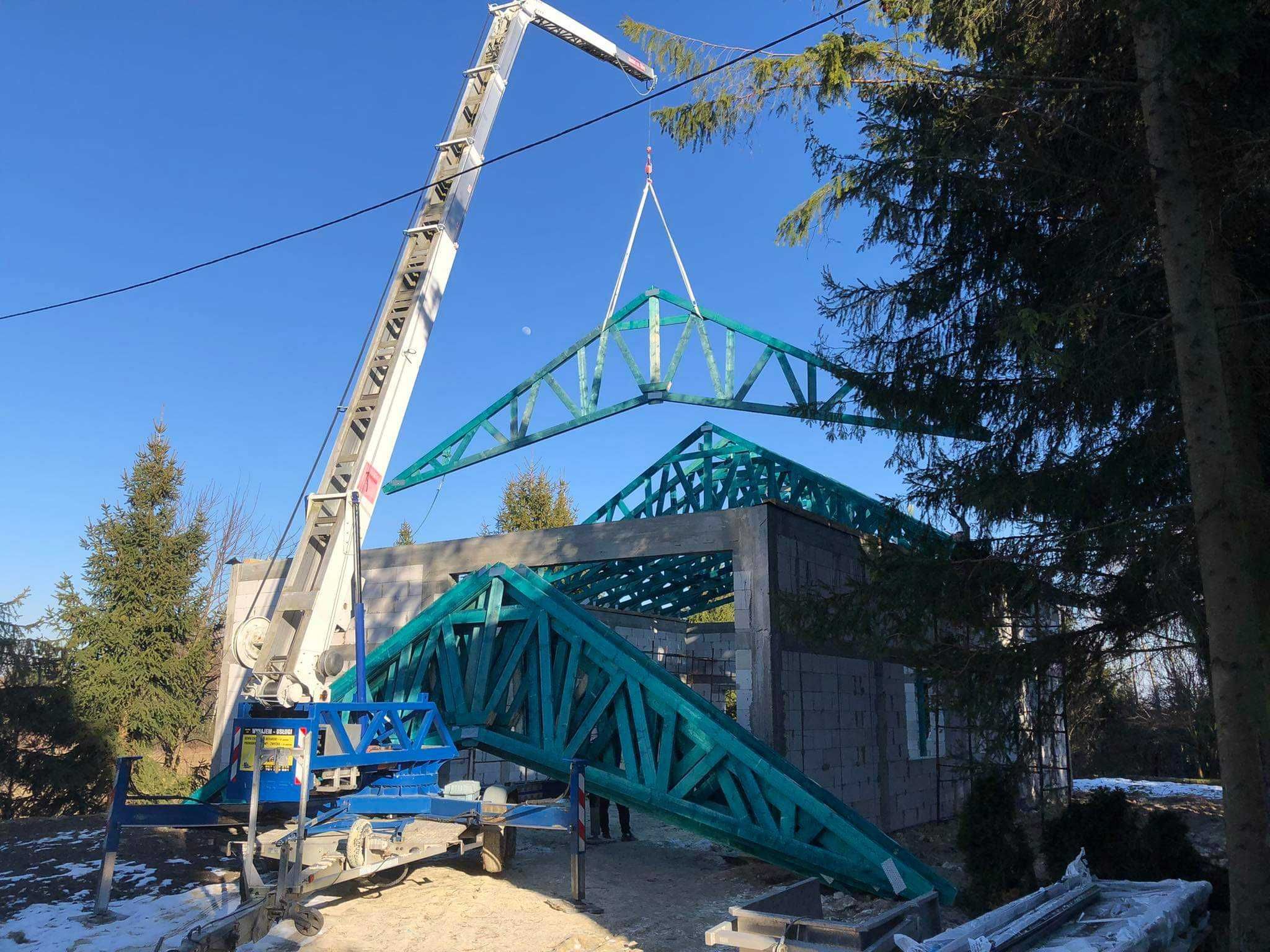 Wynajem Podnośników Koszowych  17-22 metry