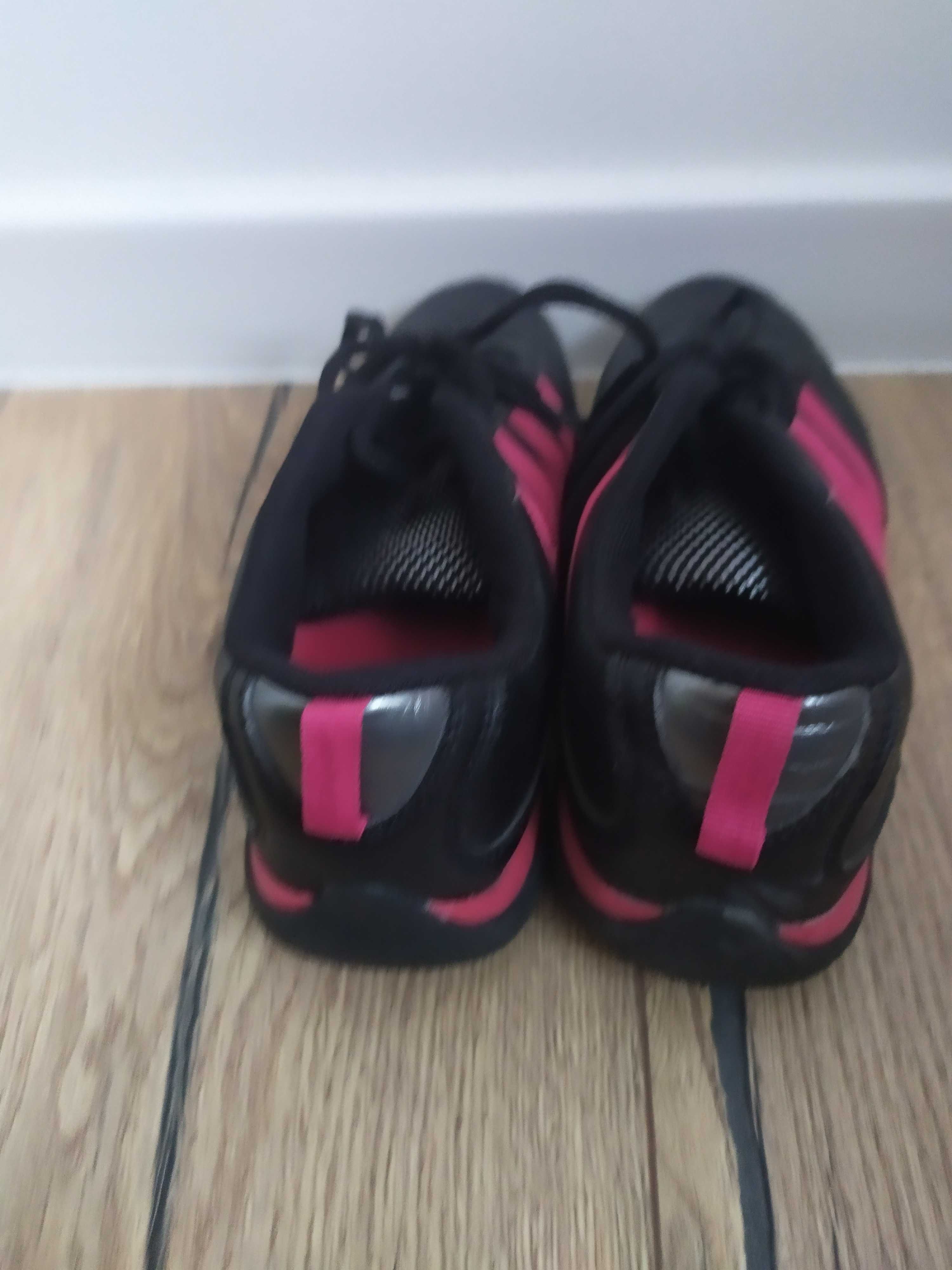 Czarno różowe buty sportowe Crane 37