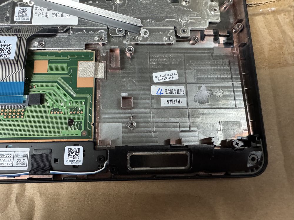 Dell latitude e7270 obudowa palmrest kadłubek