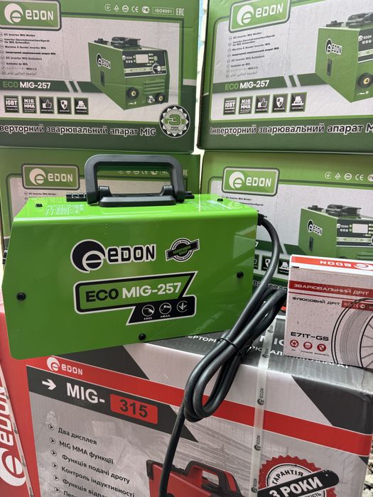 Зварювальний напівавтомат без газу Edon eco Mig 257 полуавтомат