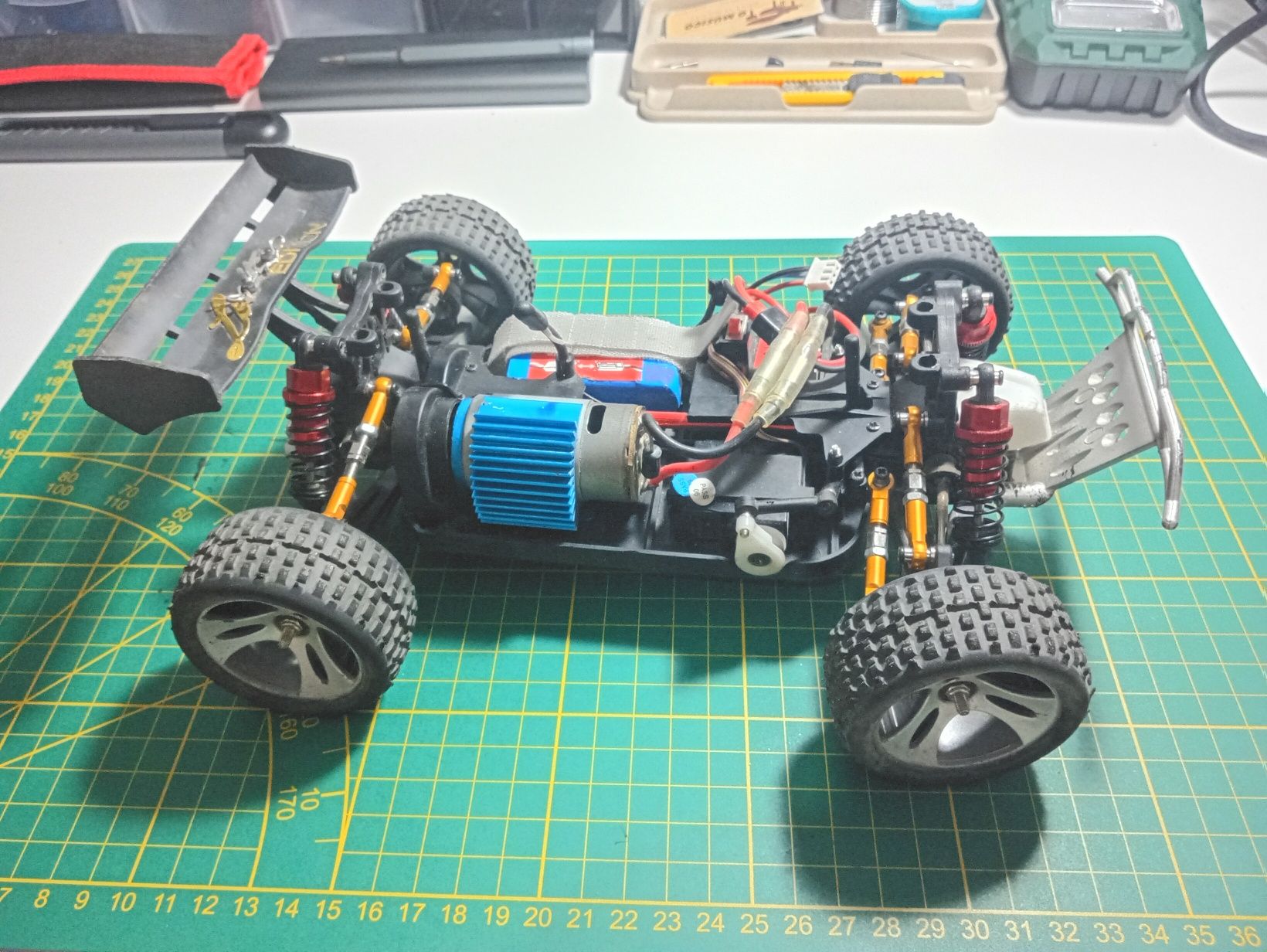 Wltoys A959-A com upgrades 50km/h