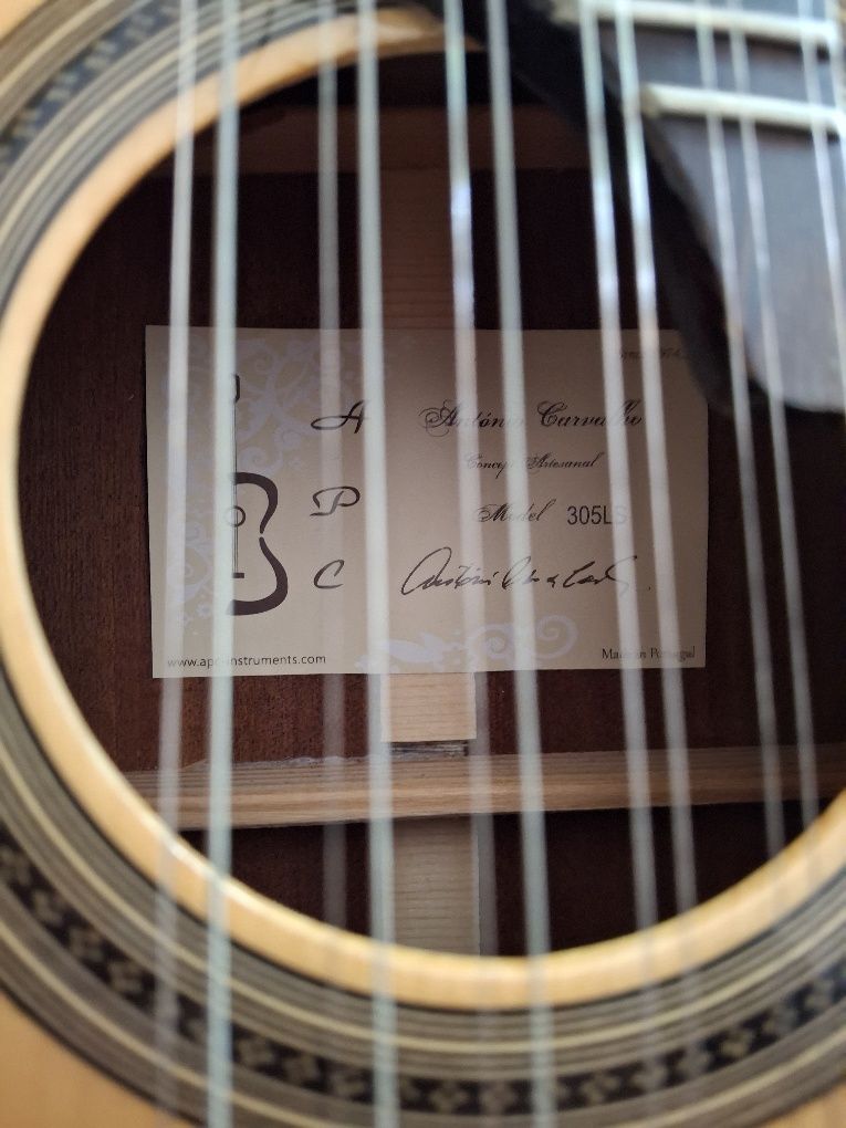 Guitarra Portuguesa APC 305LS com saco transporte