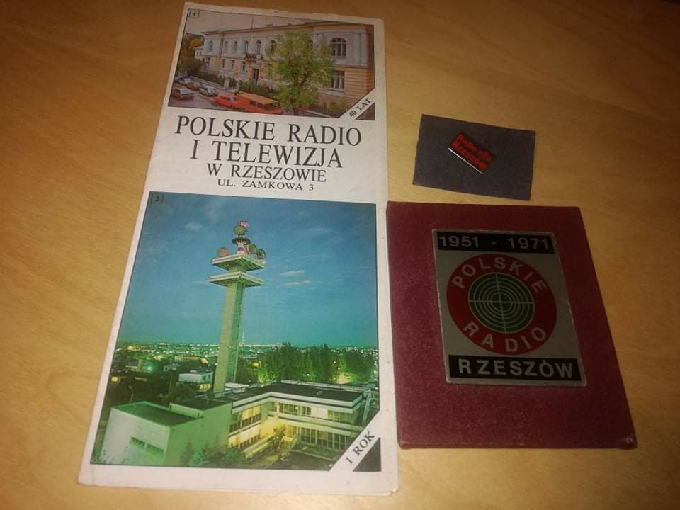 Pamiątki związane z Polskim Radiem Rzeszów