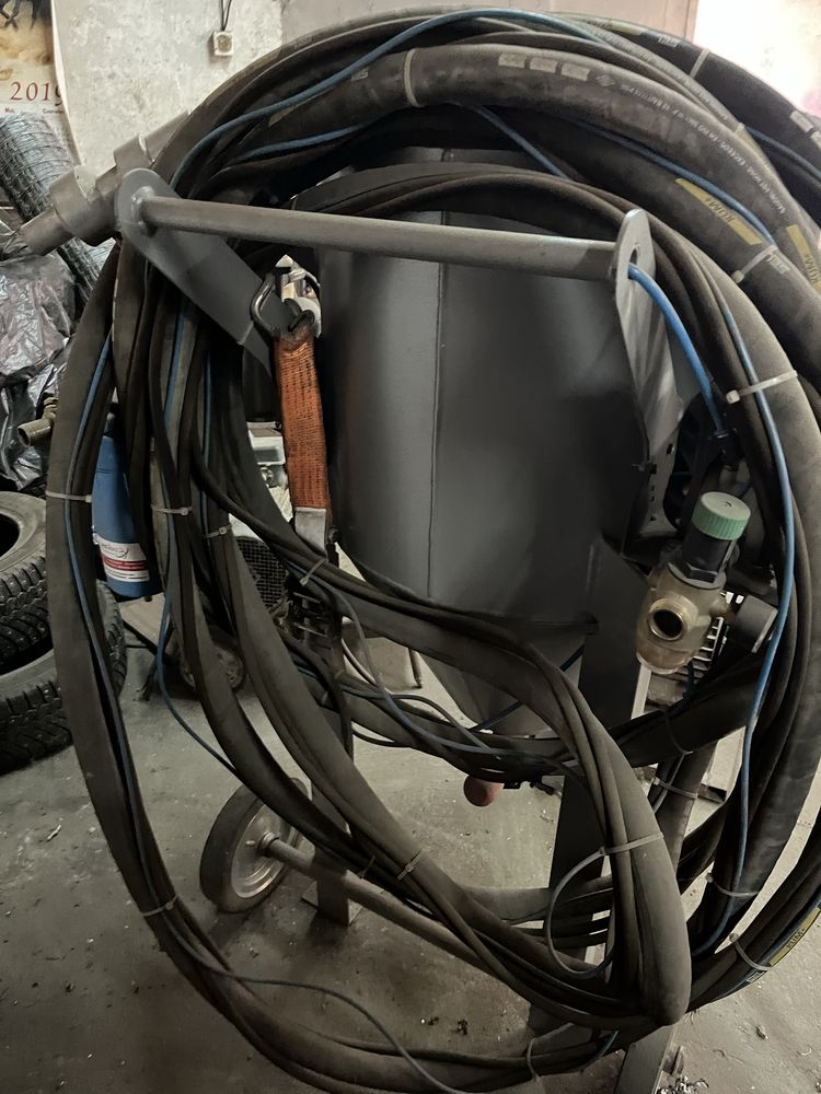 Hydropiaskarka praca na mokro i sucho