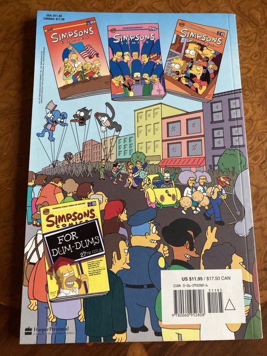 BD Simpsons Comics On Parade