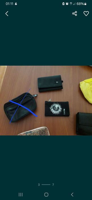 Carteiras/porta moedas homem/senhora