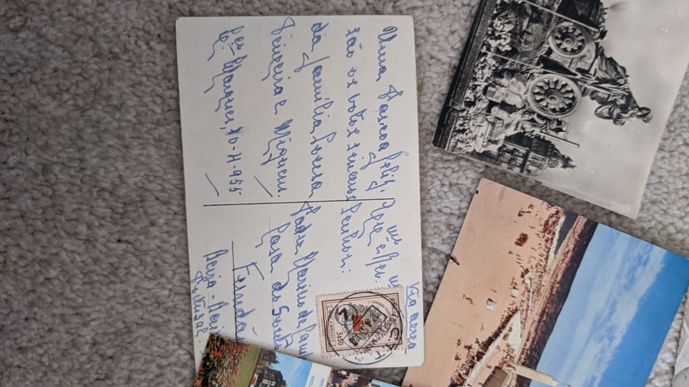 Cartões postais muito antigos