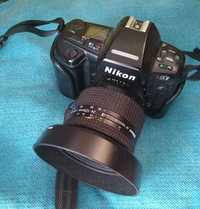 Nikon F90s analogowy potężny klasyk + gratis torba BESELER
