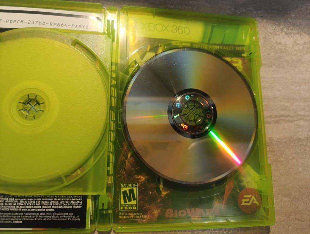 Gra Mass Effect 3 XBox 360 PL Napisy Kinect 2xCD X Box One