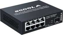 SODOLA 8-portowy przełącznik 2,5 Gb  z 8 portami 2,5 GBASE-T 10G SFP+