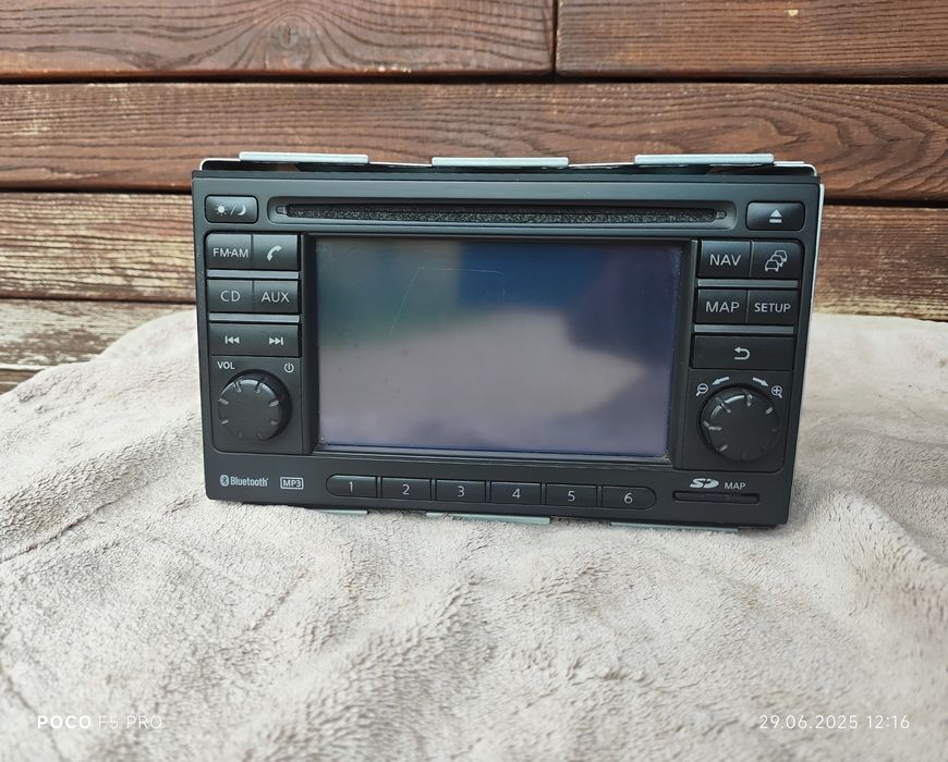 Магнитола штатна Blaupunkt Nissan Qashqai J10