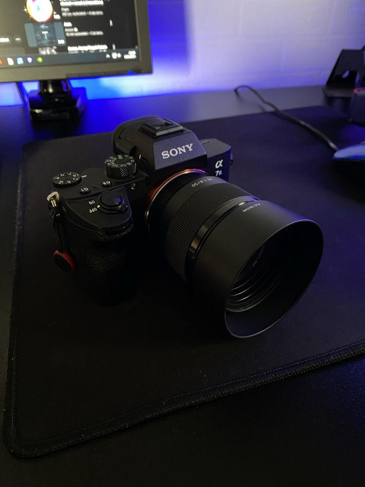 Aparat sony a7 III + obiektyw sony 50mm f1.8
