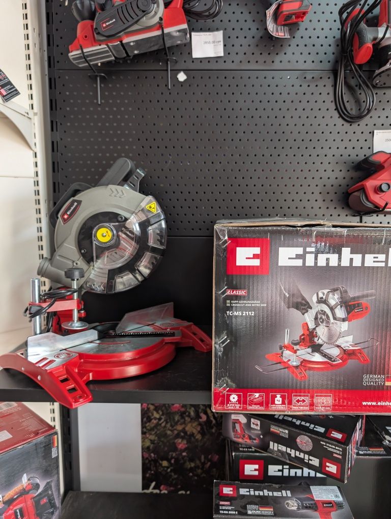 РОЗПРОДАЖ!!! Пила торцювальна Einhell TC-MS 2112 (4300295)