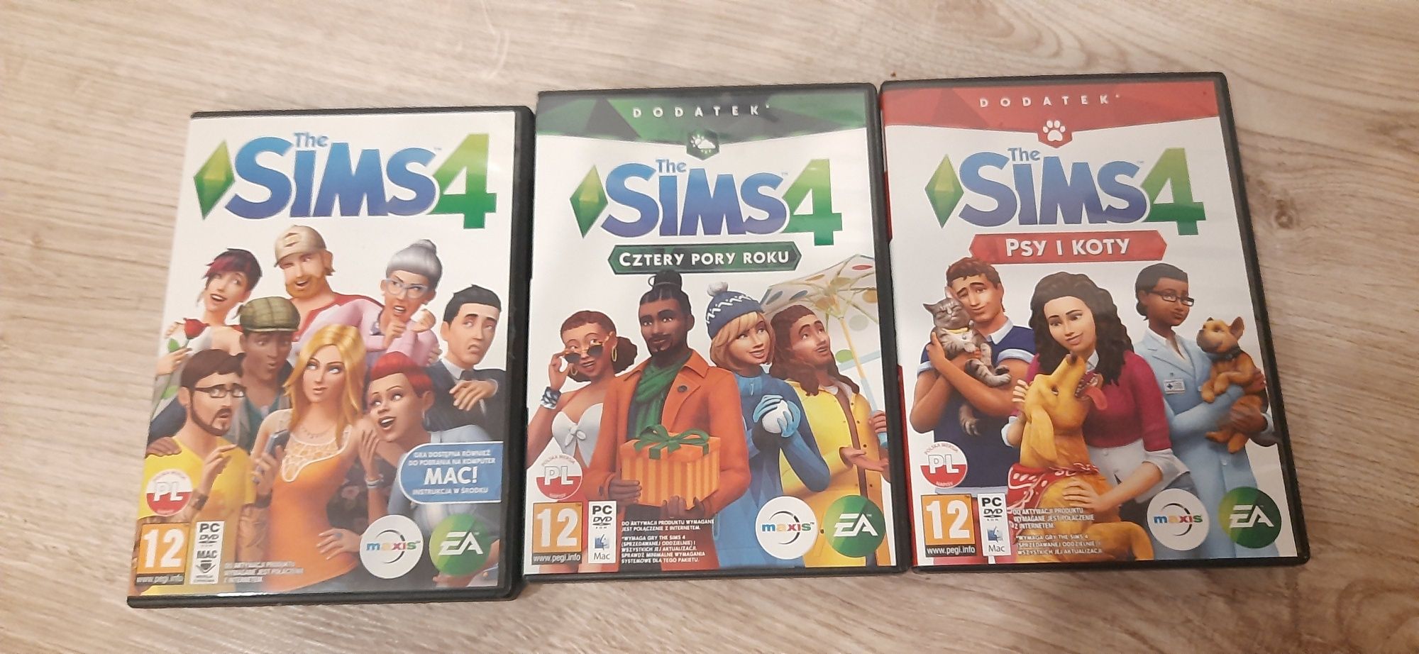 Simsy 4 + dodatki PC