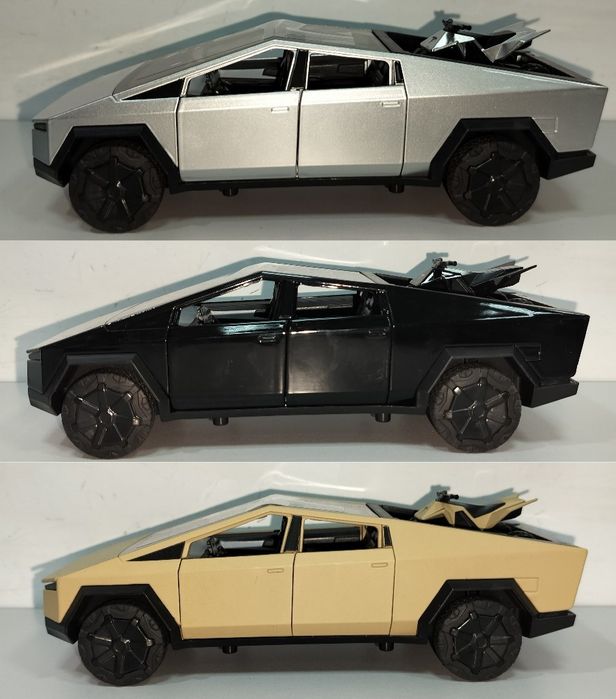 Tesla Cybertruck модель 1:28  ТМ АвтоЕксперт металлическая звук свет