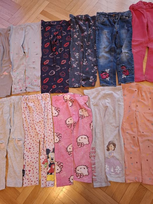Getry leginsy spodnie jeans dla dziewczynki rozmiar 98/104