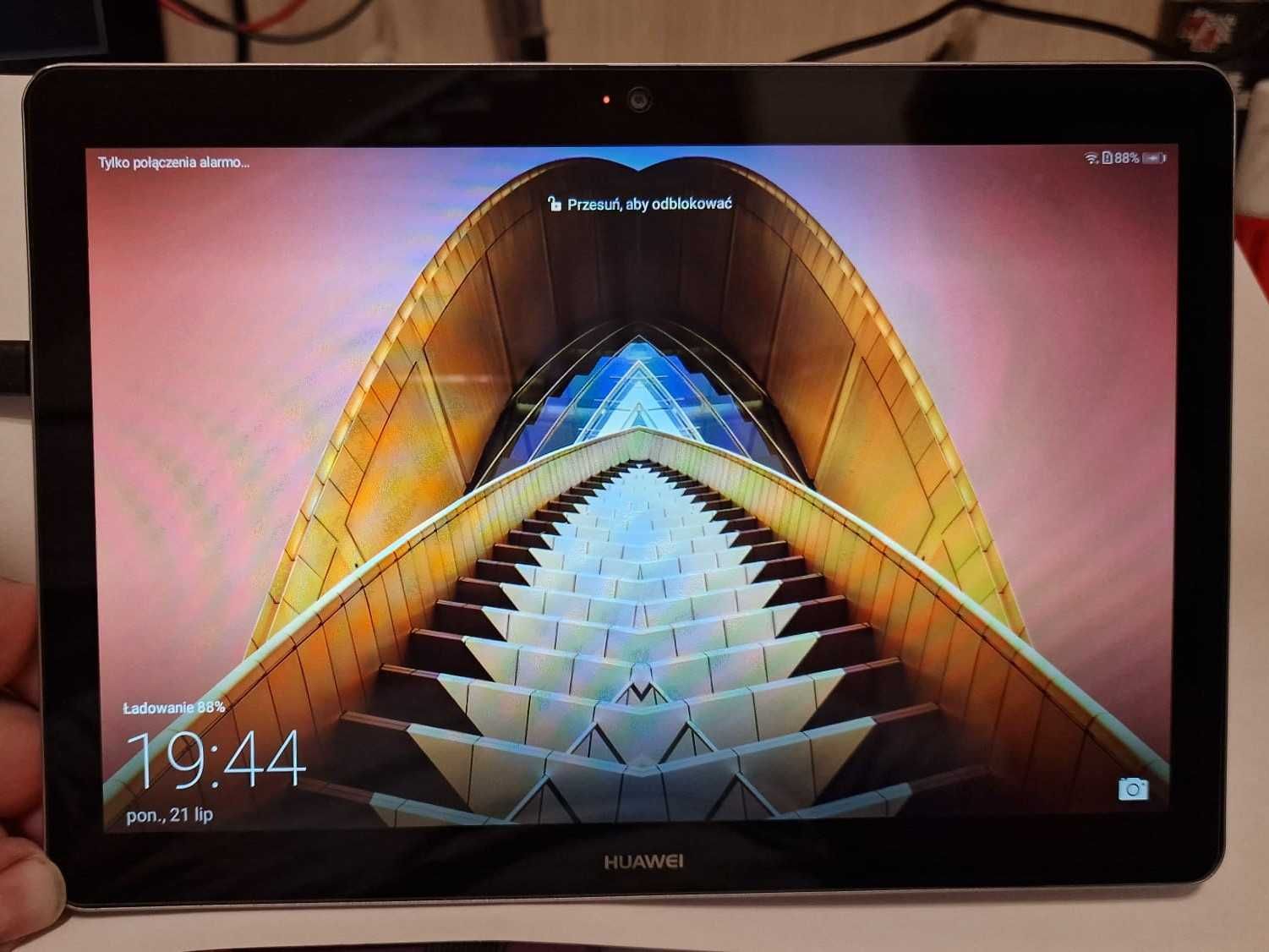Huawei MediaPad T3 10, LTE sim, GPS, BT, WiFi, 32/2 GB, EMUI 8 + etui