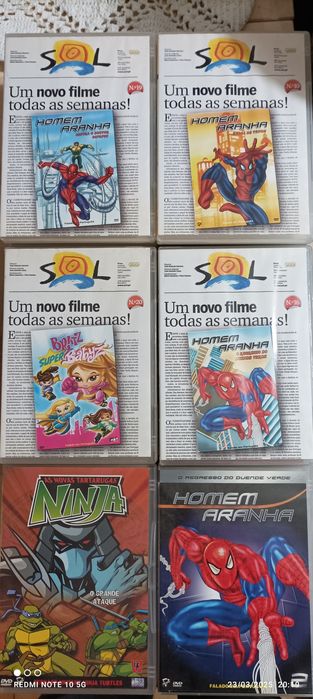 Vendo vários Filmes DVD's