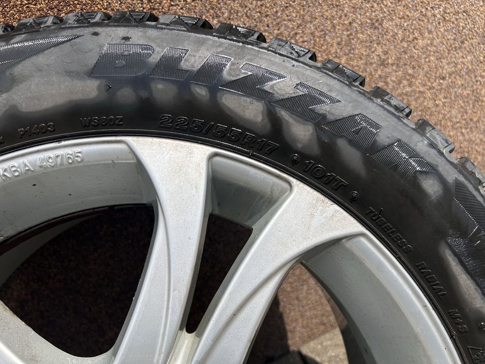 Komplet Kół Nissan Qashai 17 Cali