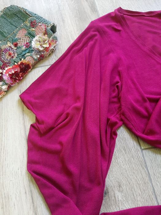 Bluzka z bufkami, Reserved, rozm.M/L, bogate, dorodne bufki