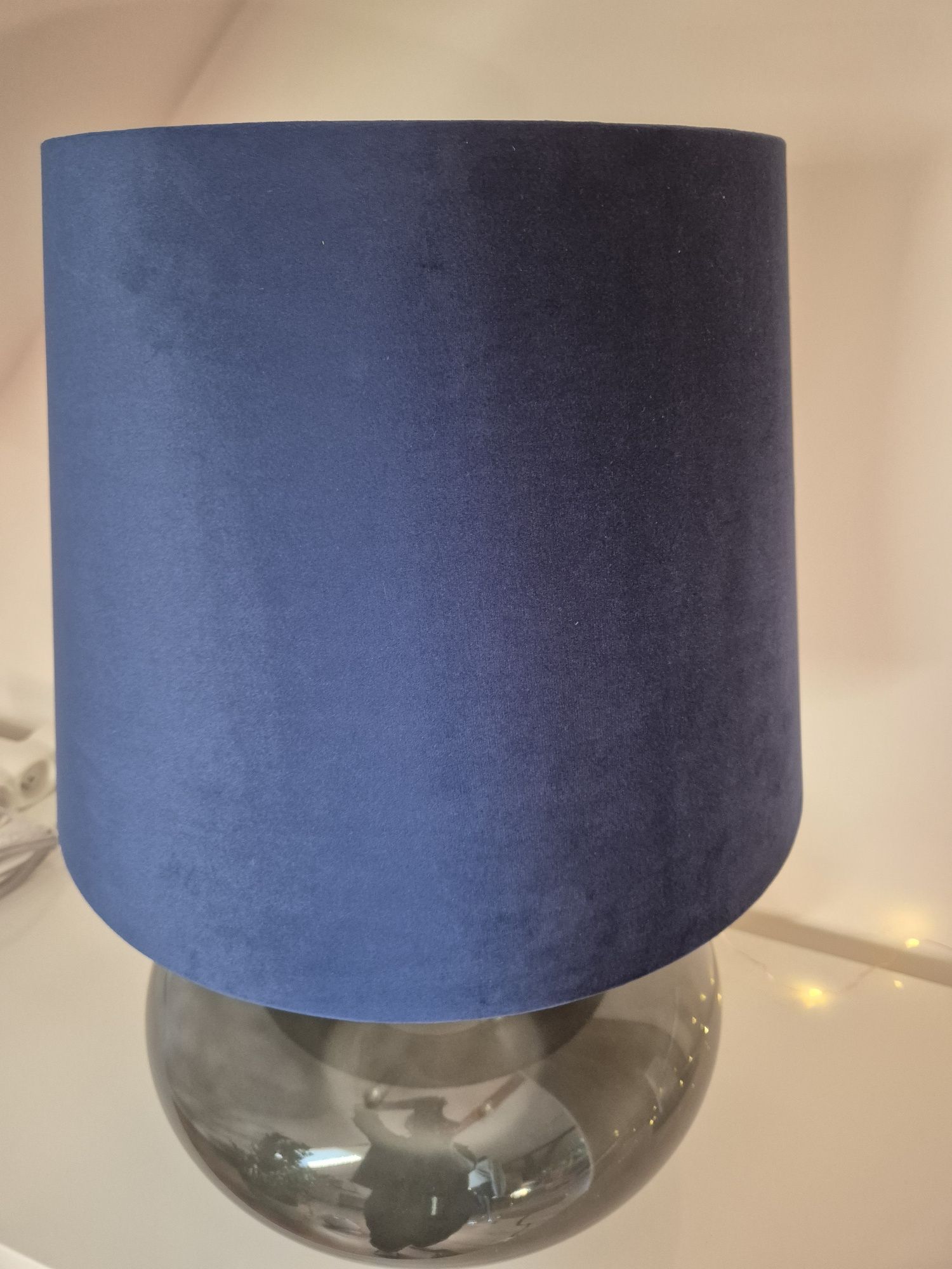 Lampa stołowa SAVA GRANAT/VELVET Kaspa nowa