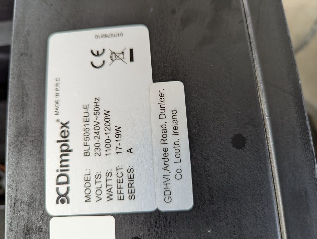 Kominek elektryczny Dimplex Prism 50"