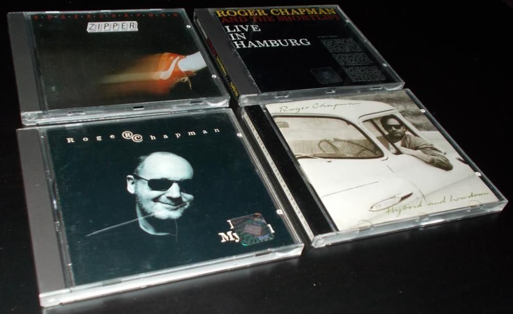 ROGER CHAPMAN - kolekcja 4 albumów CD