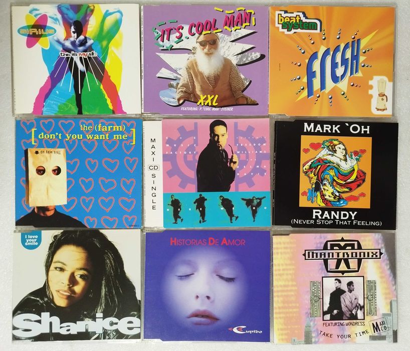 New 31. Фірмові CD Single, Maxi-Single - диски від 100 грн.