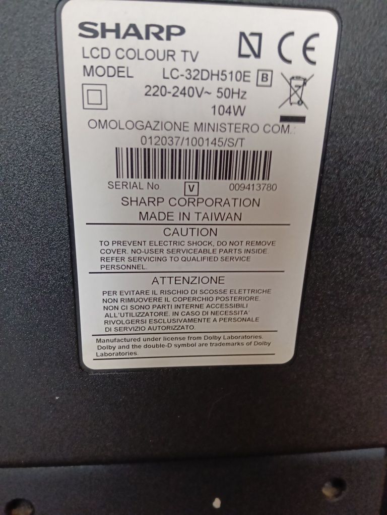 Telewizor Sharp LCD aquos