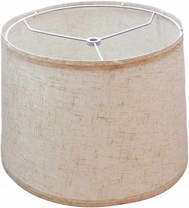 Stykowy klosz ABAŻUR KLOSZ TKANINA 32cm x 25cm NrD82