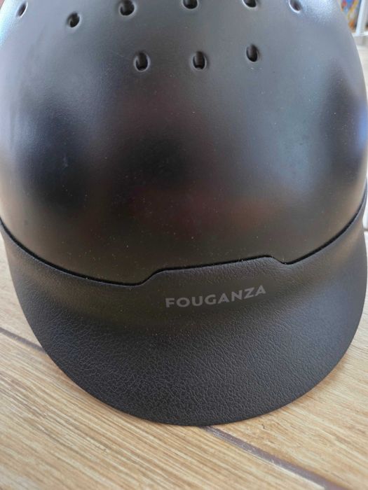 Kask jeździecki Fouganza 100 w rozm M 55cm-58cm