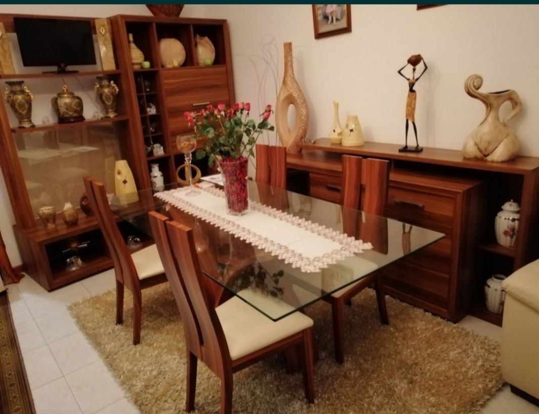Mesa de vidro temperado