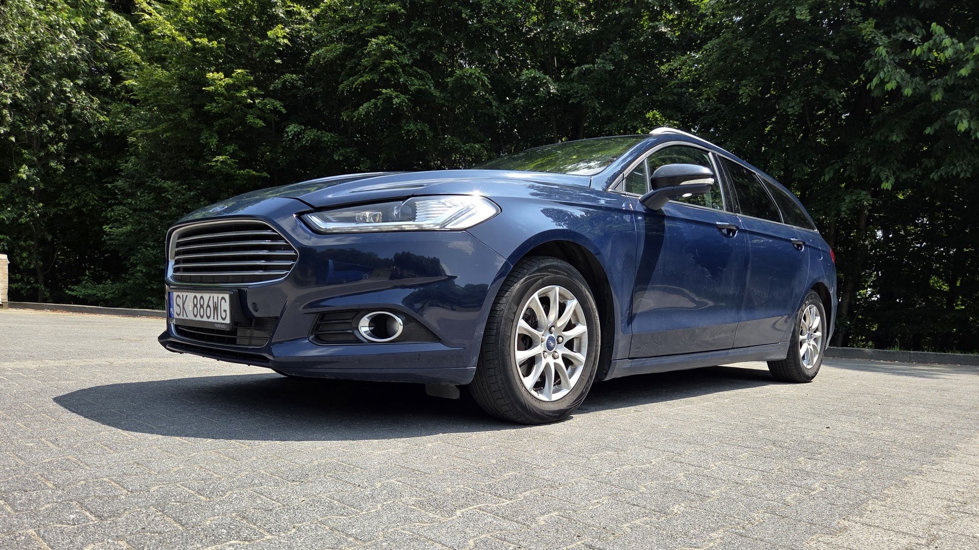 Ford Mondeo MK5 2.0 TDCi 150 KM 2019 kombi LED klima automat Sync3