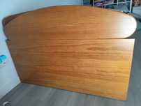 Cama em madeira maçissa pinho mel