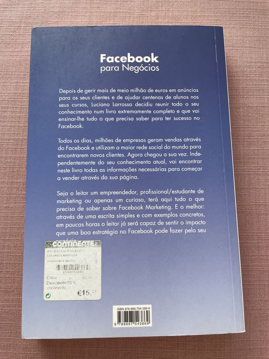 Livro ‘Facebook para negócios’ Luciano Larrossa