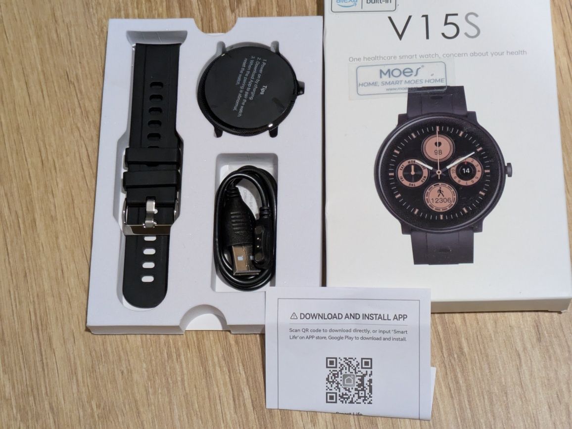 Smartwatch Moes V15S ( Smartlife e Tuya)