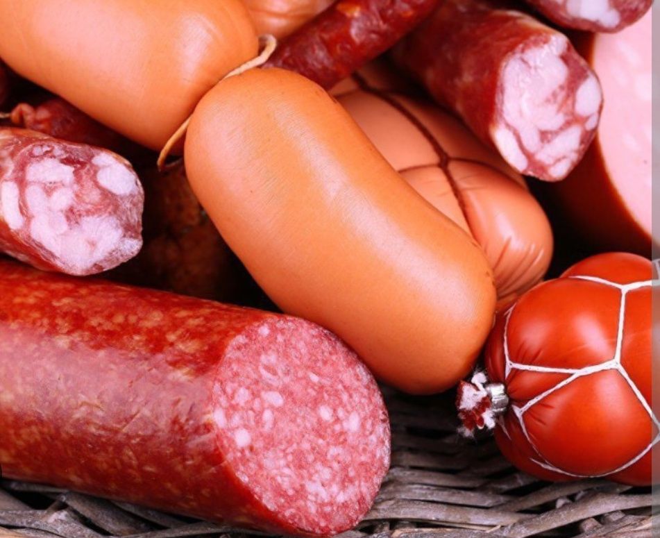 Ковбаси‼️1 кг 75 грн‼️ сало бочок сосиска сарделька