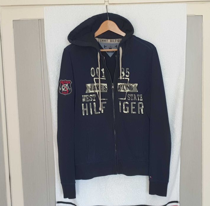 Oryginalna męska bluza Tommy hilfiger rozm.S plus czapka
